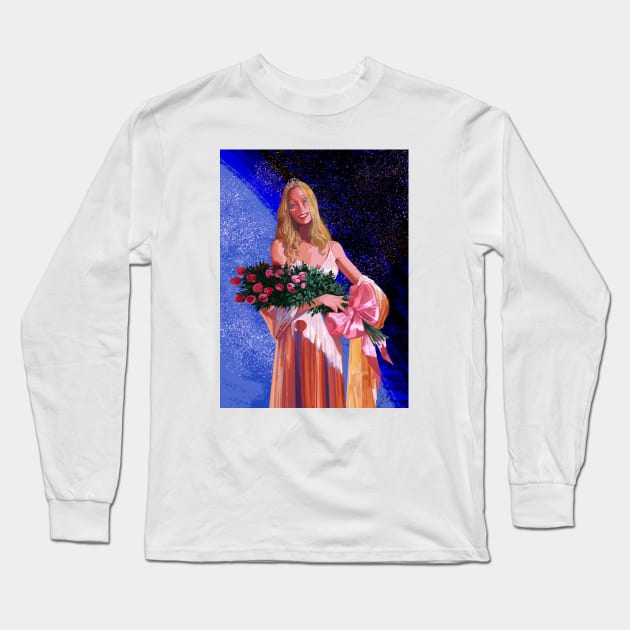 Carrie 1 Long Sleeve T-Shirt by Fatima Wajid